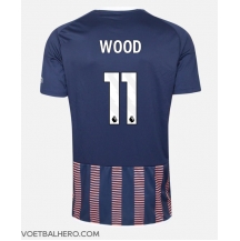 Nottingham Forest Chris Wood #11 Derde tenue 2023-24 Korte Mouwen