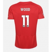 Nottingham Forest Chris Wood #11 Thuis tenue 2023-24 Korte Mouwen