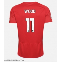 Nottingham Forest Chris Wood #11 Thuis tenue 2023-24 Korte Mouwen