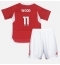 Nottingham Forest Chris Wood #11 Thuis tenue Kids 2023-24 Korte Mouwen (+ broek)