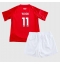 Nottingham Forest Chris Wood #11 Thuis tenue Kids 2024-25 Korte Mouwen (+ broek)