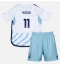 Nottingham Forest Chris Wood #11 Uit tenue Kids 2023-24 Korte Mouwen (+ broek)