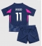 Nottingham Forest Chris Wood #11 Uit tenue Kids 2024-25 Korte Mouwen (+ broek)