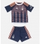 Nottingham Forest Derde tenue Kids 2023-24 Korte Mouwen (+ broek)