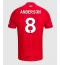 Nottingham Forest Elliot Anderson #8 Thuis tenue 2024-25 Korte Mouwen