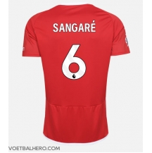 Nottingham Forest Ibrahim Sangare #6 Thuis tenue 2023-24 Korte Mouwen