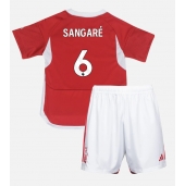 Nottingham Forest Ibrahim Sangare #6 Thuis tenue Kids 2023-24 Korte Mouwen (+ broek)