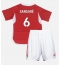 Nottingham Forest Ibrahim Sangare #6 Thuis tenue Kids 2023-24 Korte Mouwen (+ broek)