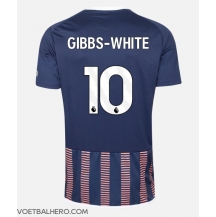 Nottingham Forest Morgan Gibbs-White #10 Derde tenue 2023-24 Korte Mouwen