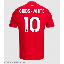 Nottingham Forest Morgan Gibbs-White #10 Thuis tenue 2024-25 Korte Mouwen