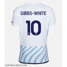 Nottingham Forest Morgan Gibbs-White #10 Uit tenue 2023-24 Korte Mouwen