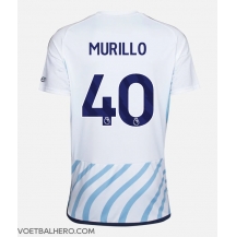 Nottingham Forest Murillo #40 Uit tenue 2023-24 Korte Mouwen