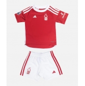 Nottingham Forest Thuis tenue Kids 2023-24 Korte Mouwen (+ broek)