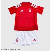 Nottingham Forest Thuis tenue Kids 2024-25 Korte Mouwen (+ broek)