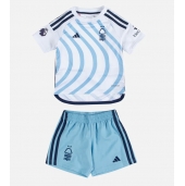 Nottingham Forest Uit tenue Kids 2023-24 Korte Mouwen (+ broek)