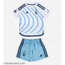 Nottingham Forest Uit tenue Kids 2023-24 Korte Mouwen (+ broek)