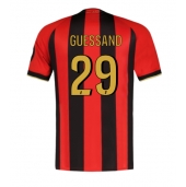 OGC Nice Evann Guessand #29 Thuis tenue 2024-25 Korte Mouwen