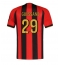 OGC Nice Evann Guessand #29 Thuis tenue 2024-25 Korte Mouwen