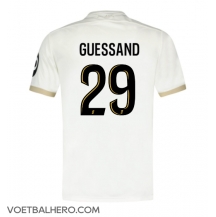 OGC Nice Evann Guessand #29 Uit tenue 2024-25 Korte Mouwen