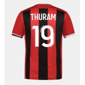 OGC Nice Khephren Thuram #19 Thuis tenue 2023-24 Korte Mouwen