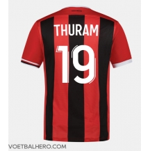 OGC Nice Khephren Thuram #19 Thuis tenue 2023-24 Korte Mouwen