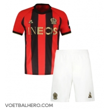 OGC Nice Thuis tenue Kids 2024-25 Korte Mouwen (+ broek)