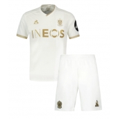 OGC Nice Uit tenue Kids 2024-25 Korte Mouwen (+ broek)