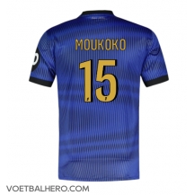 OGC Nice Youssoufa Moukoko #15 Derde tenue 2024-25 Korte Mouwen