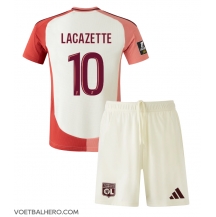 Olympique Lyonnais Alexandre Lacazette #10 Derde tenue Kids 2024-25 Korte Mouwen (+ broek)