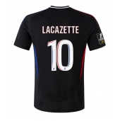 Olympique Lyonnais Alexandre Lacazette #10 Uit tenue 2024-25 Korte Mouwen