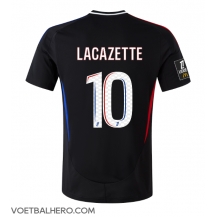 Olympique Lyonnais Alexandre Lacazette #10 Uit tenue 2024-25 Korte Mouwen