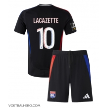 Olympique Lyonnais Alexandre Lacazette #10 Uit tenue Kids 2024-25 Korte Mouwen (+ broek)