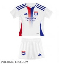 Olympique Lyonnais Thuis tenue Kids 2024-25 Korte Mouwen (+ broek)