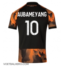 Olympique de Marseille Aubameyang #10 Derde tenue 2023-24 Korte Mouwen