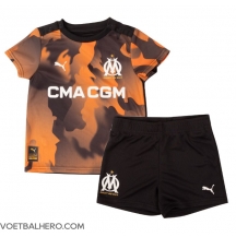 Olympique de Marseille Derde tenue Kids 2023-24 Korte Mouwen (+ broek)