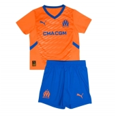 Olympique de Marseille Derde tenue Kids 2024-25 Korte Mouwen (+ broek)