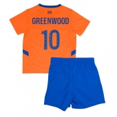 Olympique de Marseille Mason Greenwood #10 Derde tenue Kids 2024-25 Korte Mouwen (+ broek)