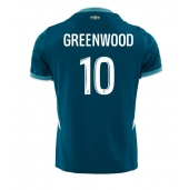 Olympique de Marseille Mason Greenwood #10 Uit tenue 2024-25 Korte Mouwen