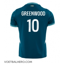 Olympique de Marseille Mason Greenwood #10 Uit tenue 2024-25 Korte Mouwen