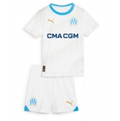 Olympique de Marseille Thuis tenue Kids 2023-24 Korte Mouwen (+ broek)