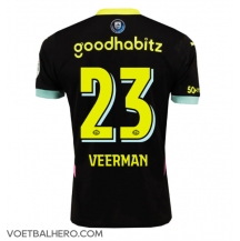 PSV Eindhoven Joey Veerman #23 Uit tenue 2024-25 Korte Mouwen