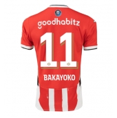 PSV Eindhoven Johan Bakayoko #11 Thuis tenue 2024-25 Korte Mouwen