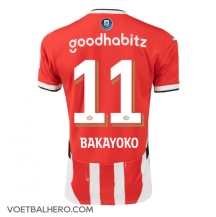 PSV Eindhoven Johan Bakayoko #11 Thuis tenue 2024-25 Korte Mouwen