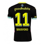 PSV Eindhoven Johan Bakayoko #11 Uit tenue 2024-25 Korte Mouwen