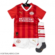 PSV Eindhoven Thuis tenue Kids 2023-24 Korte Mouwen (+ broek)