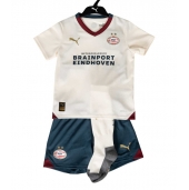 PSV Eindhoven Uit tenue Kids 2023-24 Korte Mouwen (+ broek)