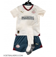 PSV Eindhoven Uit tenue Kids 2023-24 Korte Mouwen (+ broek)