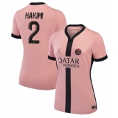 Paris Saint-Germain Achraf Hakimi #2 Derde tenue Dames 2024-25 Korte Mouwen