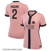 Paris Saint-Germain Achraf Hakimi #2 Derde tenue Dames 2024-25 Korte Mouwen