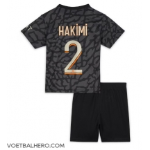 Paris Saint-Germain Achraf Hakimi #2 Derde tenue Kids 2023-24 Korte Mouwen (+ broek)